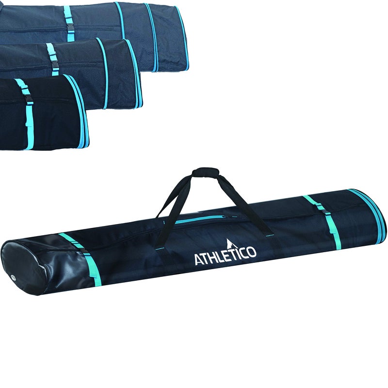 Athletico Dynamic Adjustable Length Ski Bag - Padded Ski Bag Adjusts from 170cm to 190cm - Image 1